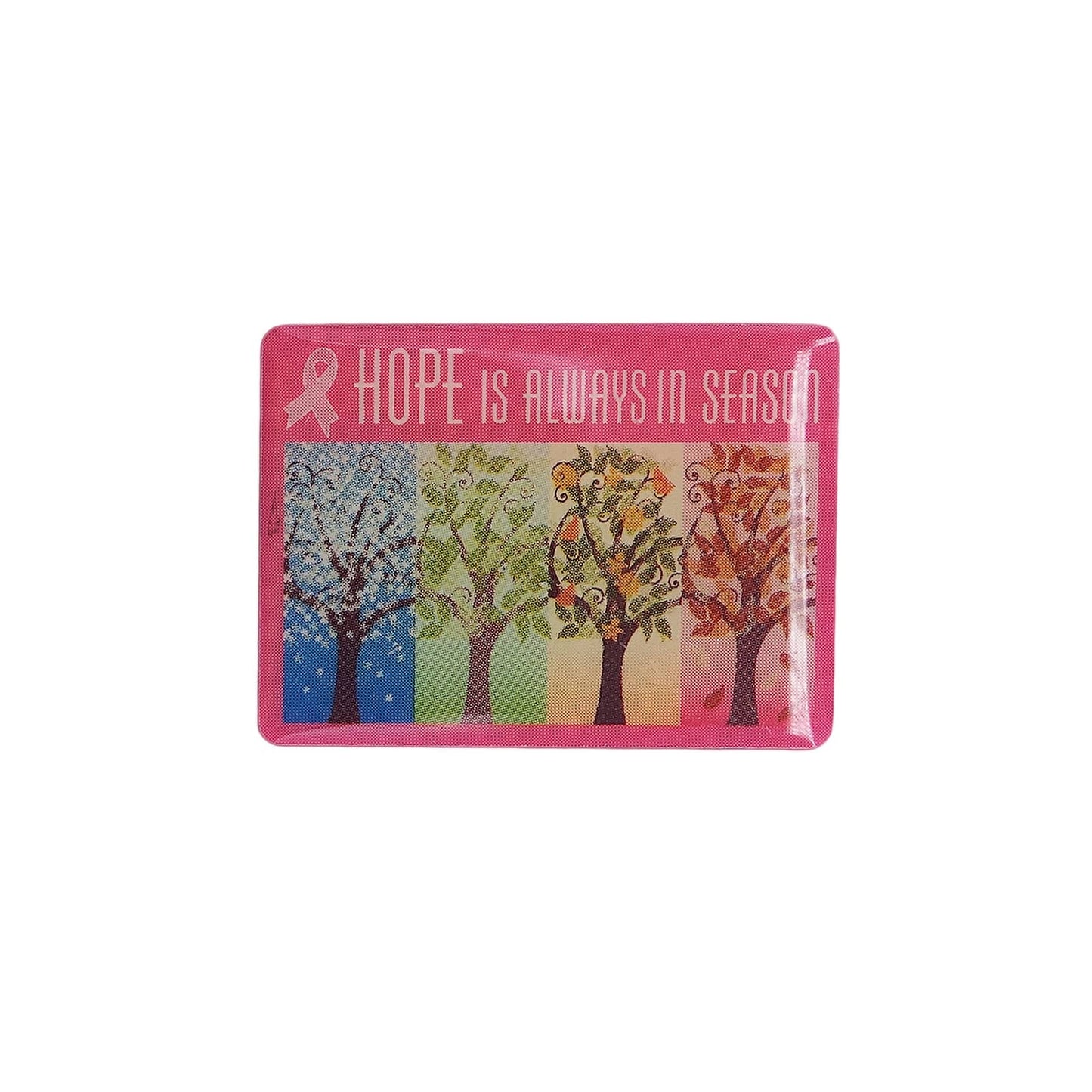 HOPE IS ALWAYS IN SEASON ピンクリボン ピンズ 乳がん啓発活動