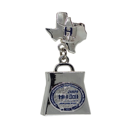 2009 Houston Livestock Show and Rodeo ベル ピンズ 留め具付き