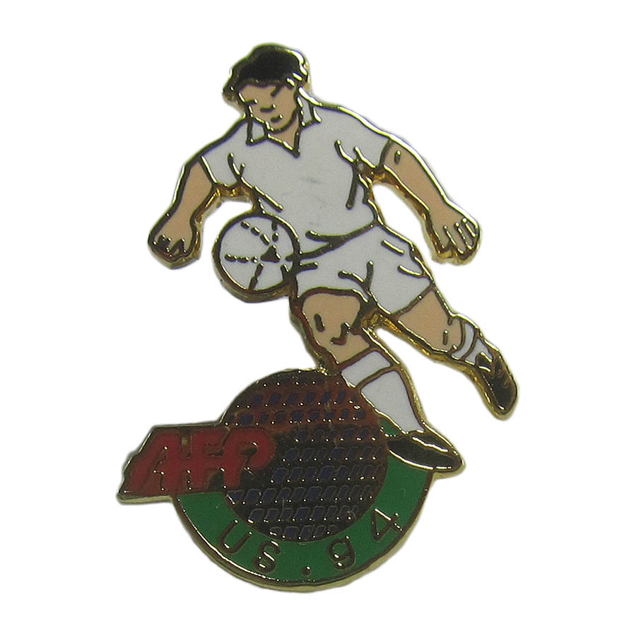 ピンズ サッカー AFP通信 1994 FIFAワールドカップ 留め具付き レトロ
