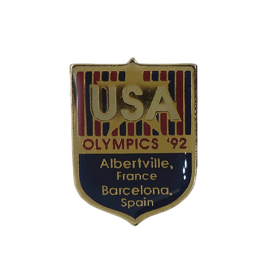 USA OLYMPICS '92 ピンズ 五輪 オリンピック 留め具付き