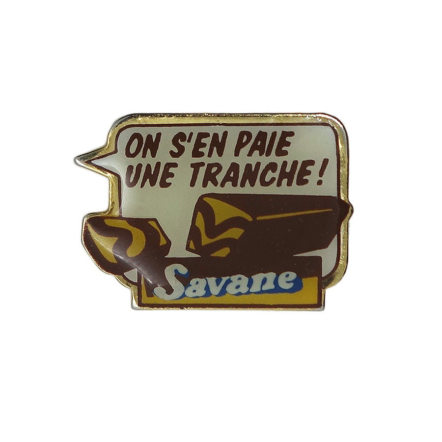 Savane ピンズ マーブルケーキ ピンバッチ 留め具付き