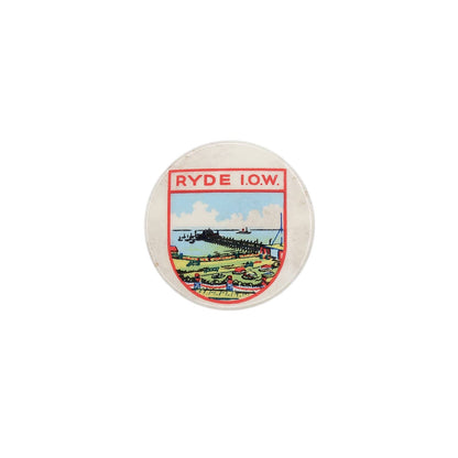 RYDE I.O.W.: ライド 缶バッジ バッチ