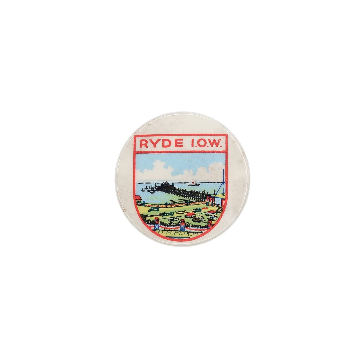 RYDE I.O.W.: ライド 缶バッジ バッチ