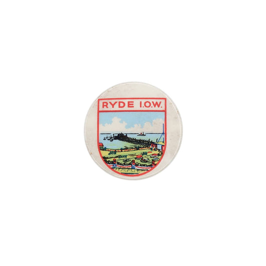 RYDE I.O.W.: ライド 缶バッジ バッチ