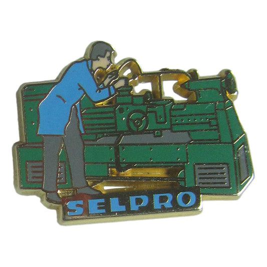ピンズ ピンズ 電子機器 機械 SELPRO 留め具付き レトロ