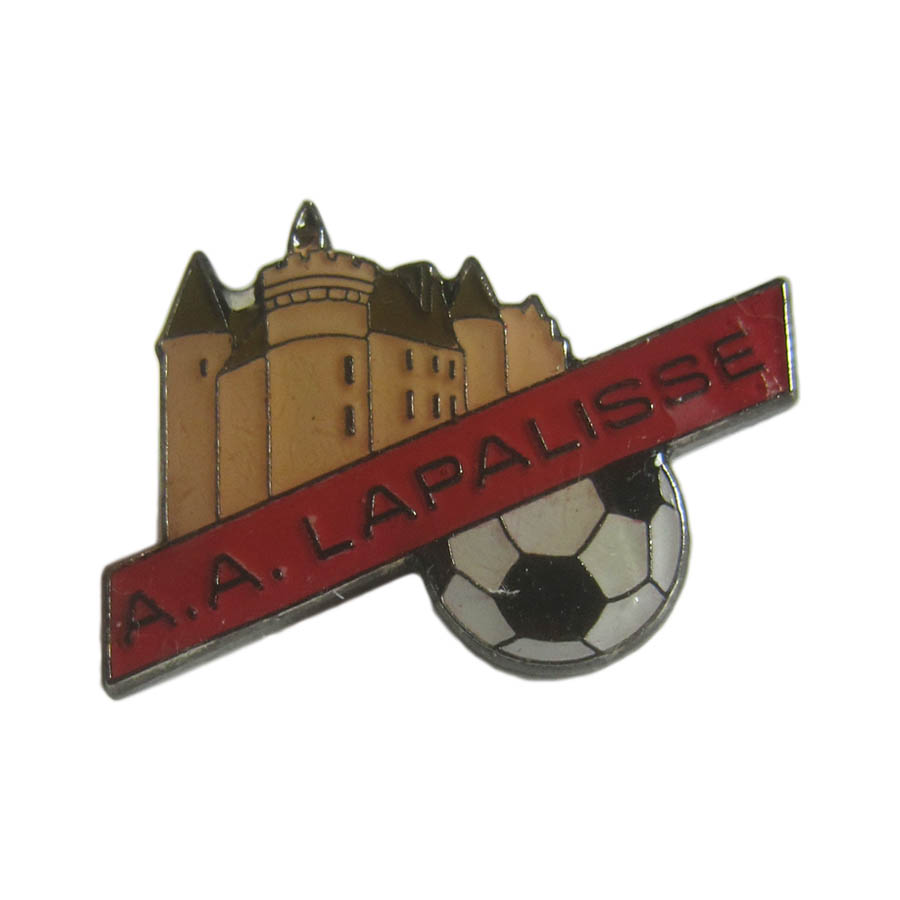 ピンズ ユース サッカーチーム A.A. LAPALISSE フランス 留め具付き レトロ