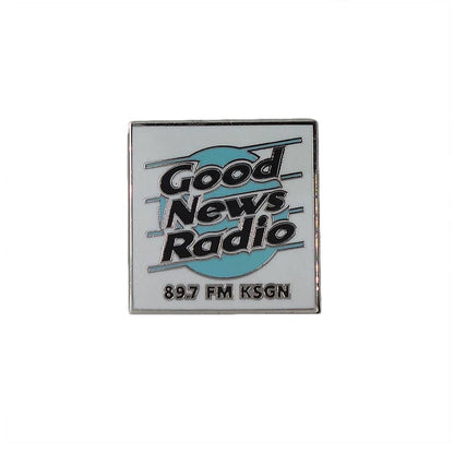 Good News Radio ピンズ ラジオ 留め具付き