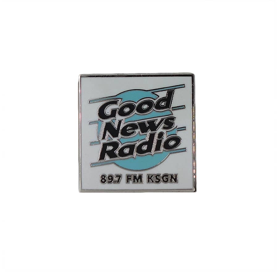 Good News Radio ピンズ ラジオ 留め具付き