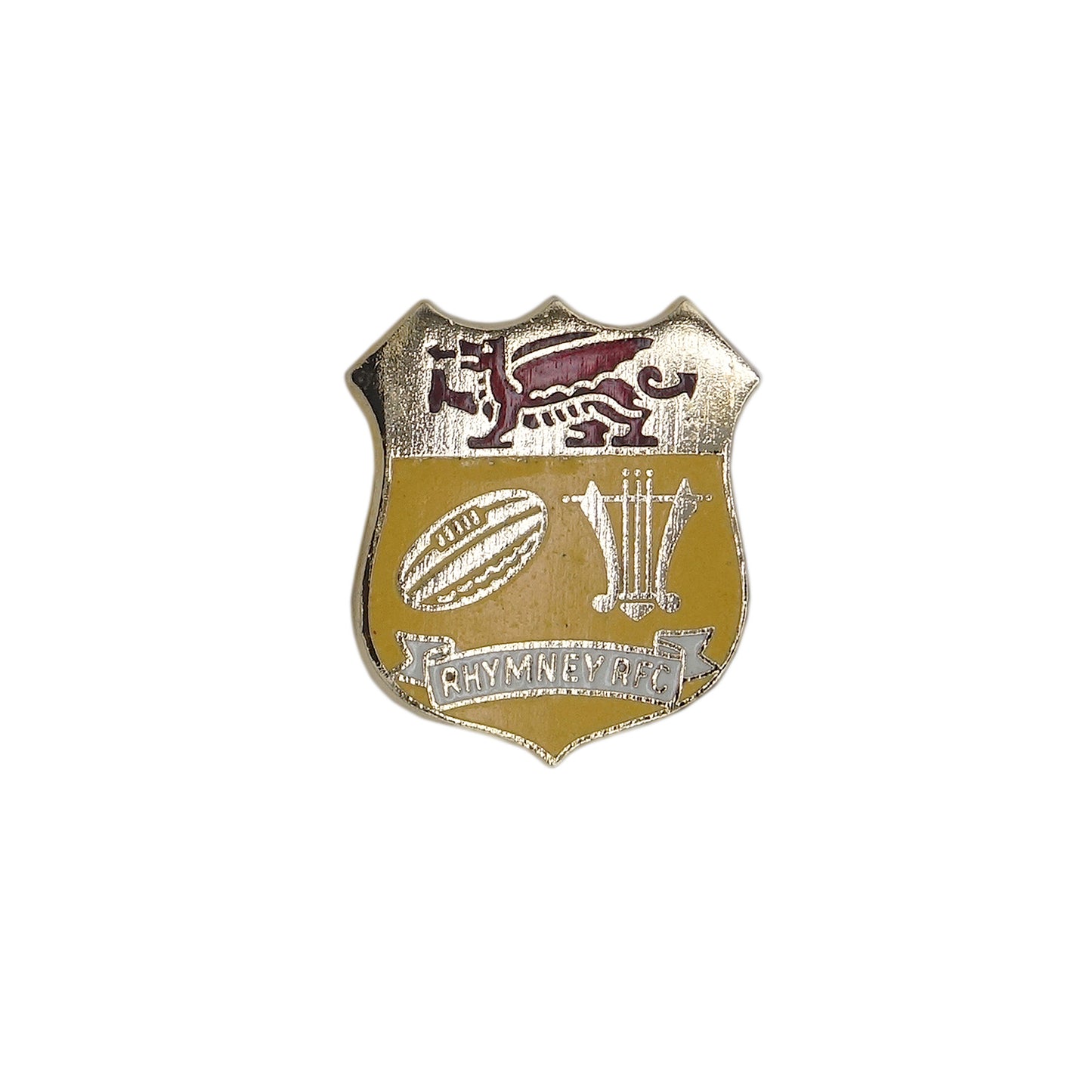 RHYMNEY RFC ピンバッジ バッチ ウェールズ ラグビーユニオンクラブ