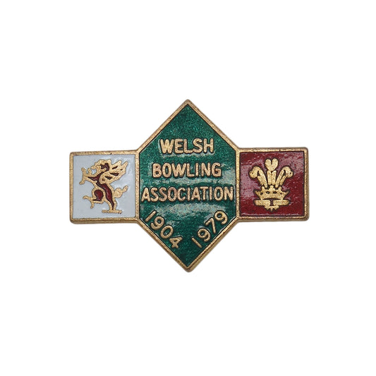 WELSH BOWLING ASSOCIATION ウェールズ・ボウリング協会 ピンバッジ ブローチ