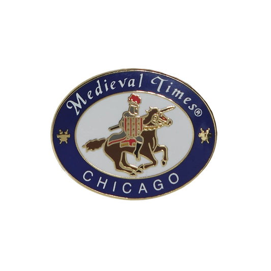 ディナーシアター Medieval Times 中世 騎士 ピンズ メディーバルタイムズ 留め具付き