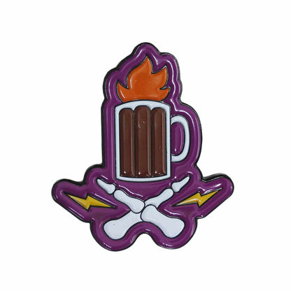 ビールジョッキ ピンズ 留め具付き