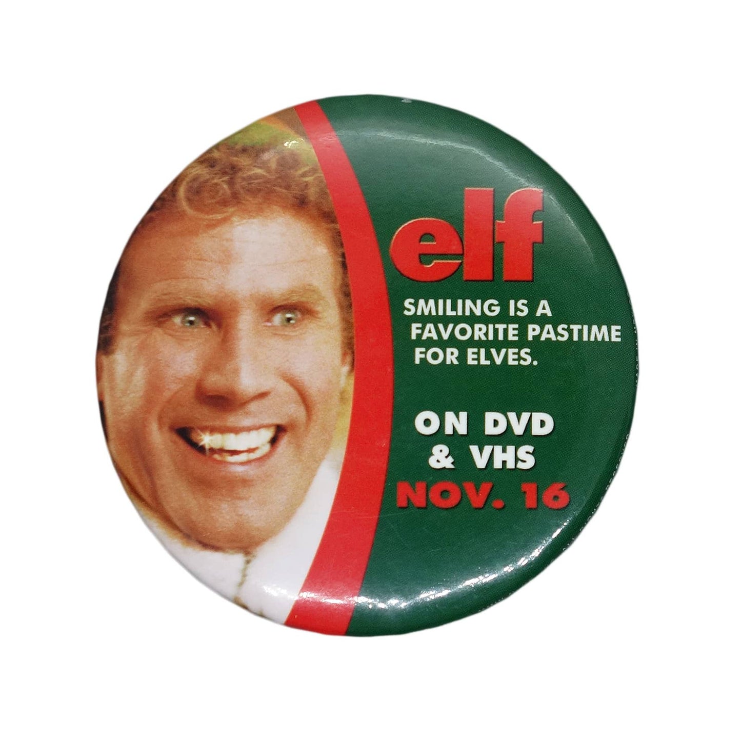 映画 elf エルフ 缶バッジ バッチ プロモーション