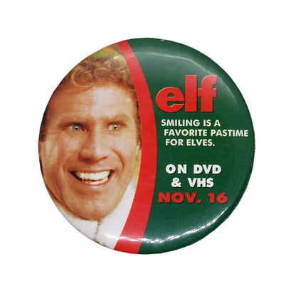 映画 elf エルフ 缶バッジ バッチ プロモーション