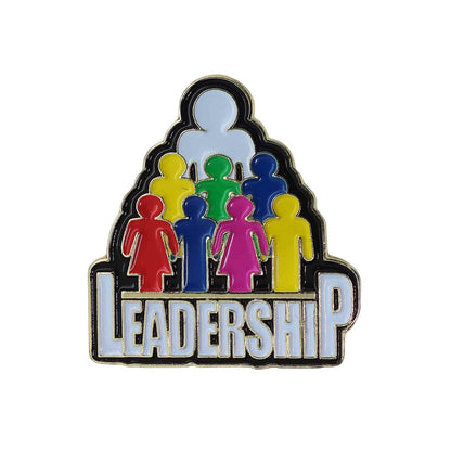 LEADERSHIP ピンズ リーダーシップ 留め具付き
