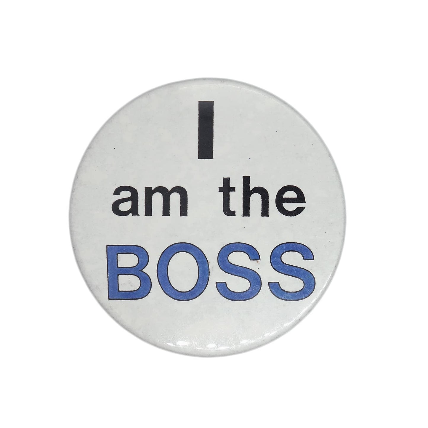 I am the BOSS 缶バッジ バッチ