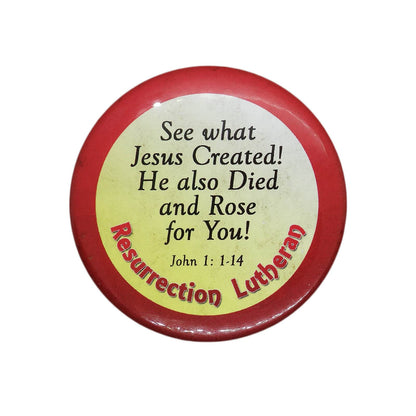 Resurrection Lutheran 缶バッジ バッチ