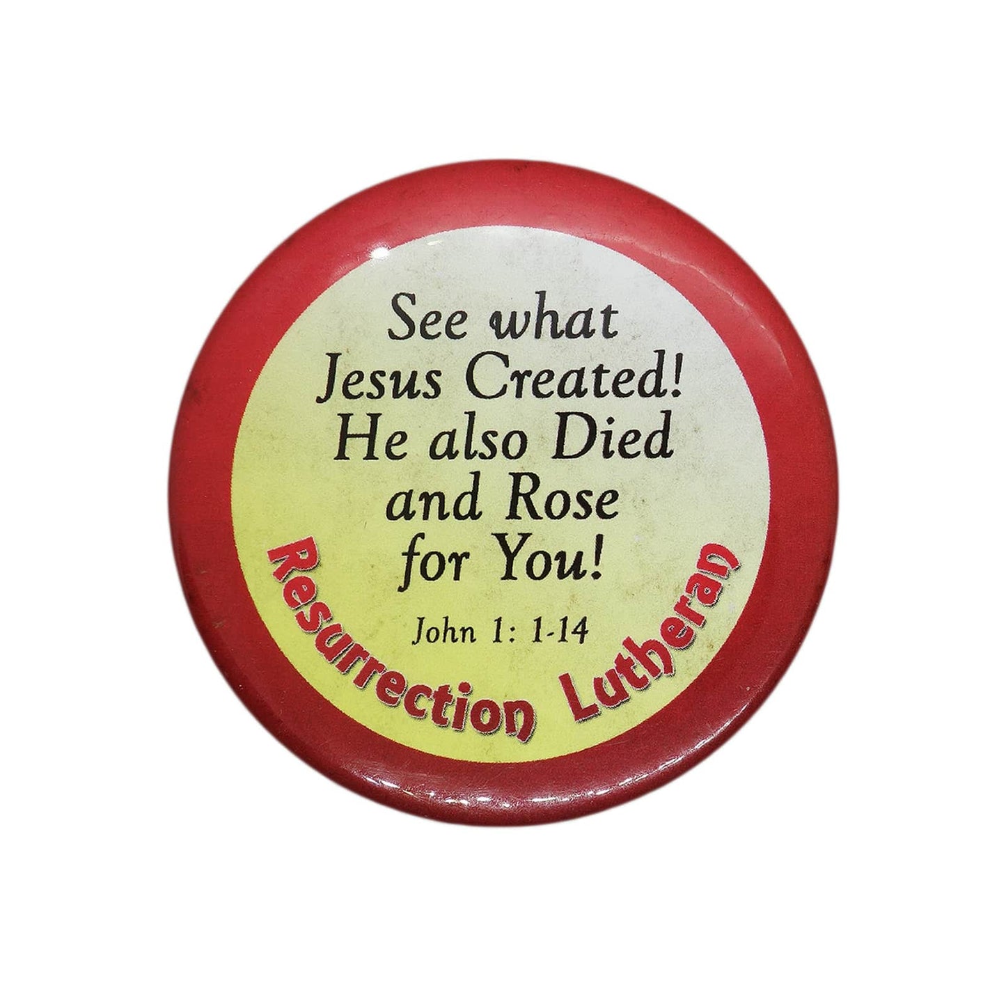 Resurrection Lutheran 缶バッジ バッチ
