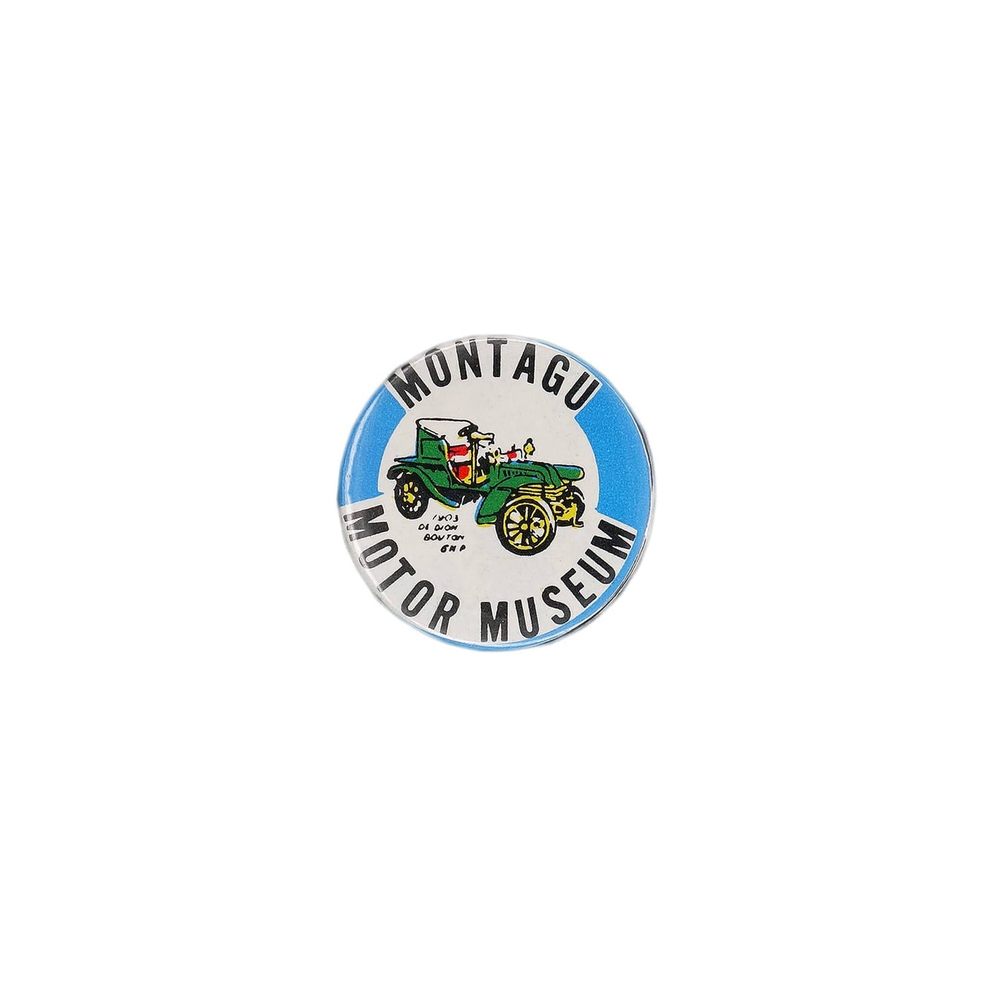 MONTAGU MOTOR MUSEUM モンタギュー自動車博物館 缶バッジ バッチ