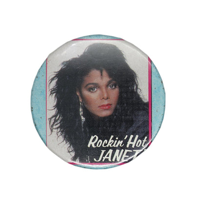 JANET JACKSON ジャネット・ジャクソン 缶バッジ バッチ シンガーソングライター