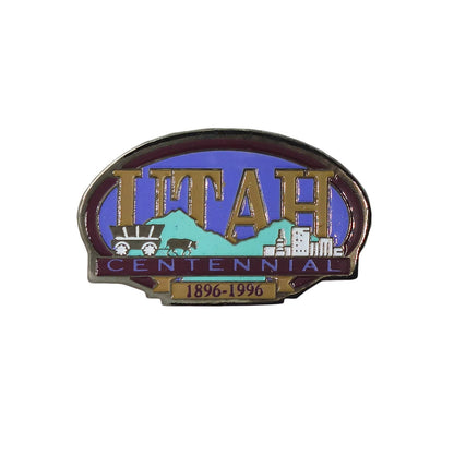 UTAH CENTENNIAL 1896-1996 ピンズ ユタ州 100周年 留め具付き