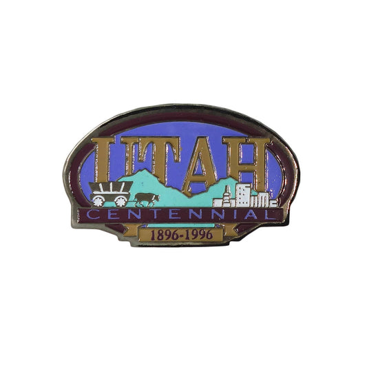 UTAH CENTENNIAL 1896-1996 ピンズ ユタ州 100周年 留め具付き
