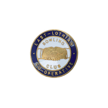 EAST LOTHIAN CO-OP BOWLING CLUB ピンバッジ 英国ローンボウルズクラブ