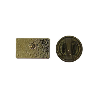 Metz ピンズ 金色 留め具付き