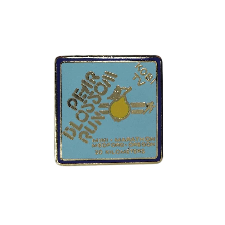 PEAR BLOSSOM RUN ピンズ 留め具付き