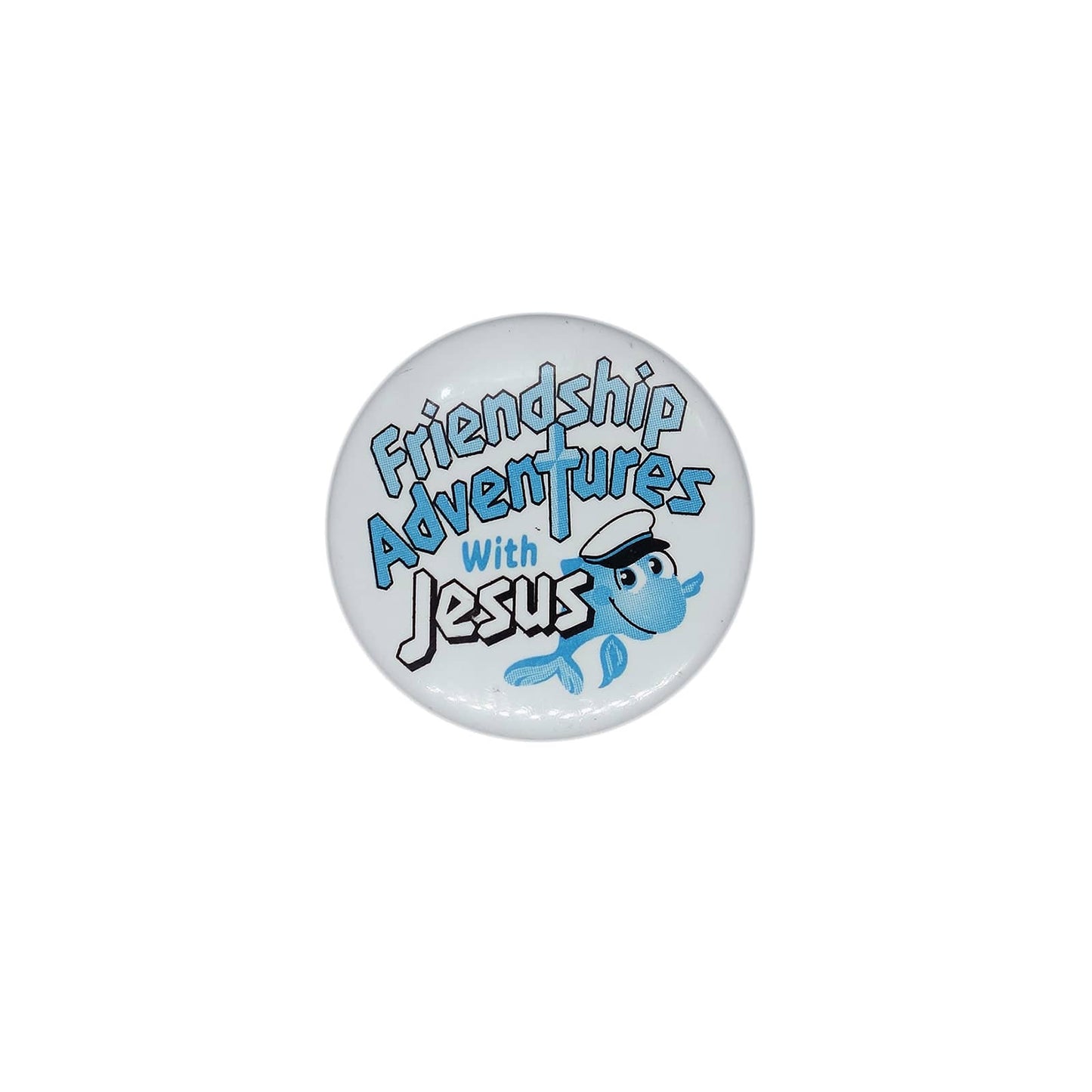 Friendship Adventures with Jesus 缶バッジ バッチ