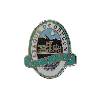 LEAGUE OF OREGON CITIES ピンズ オレゴン州 留め具付き