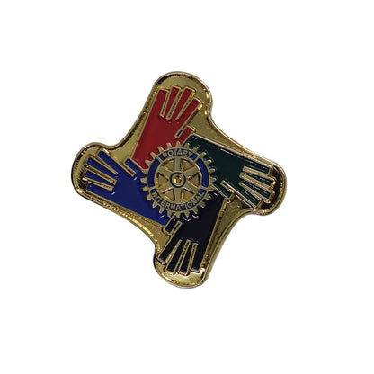 ROTARY INTERNATIONAL ピンズ 国際ロータリー 留め具付き
