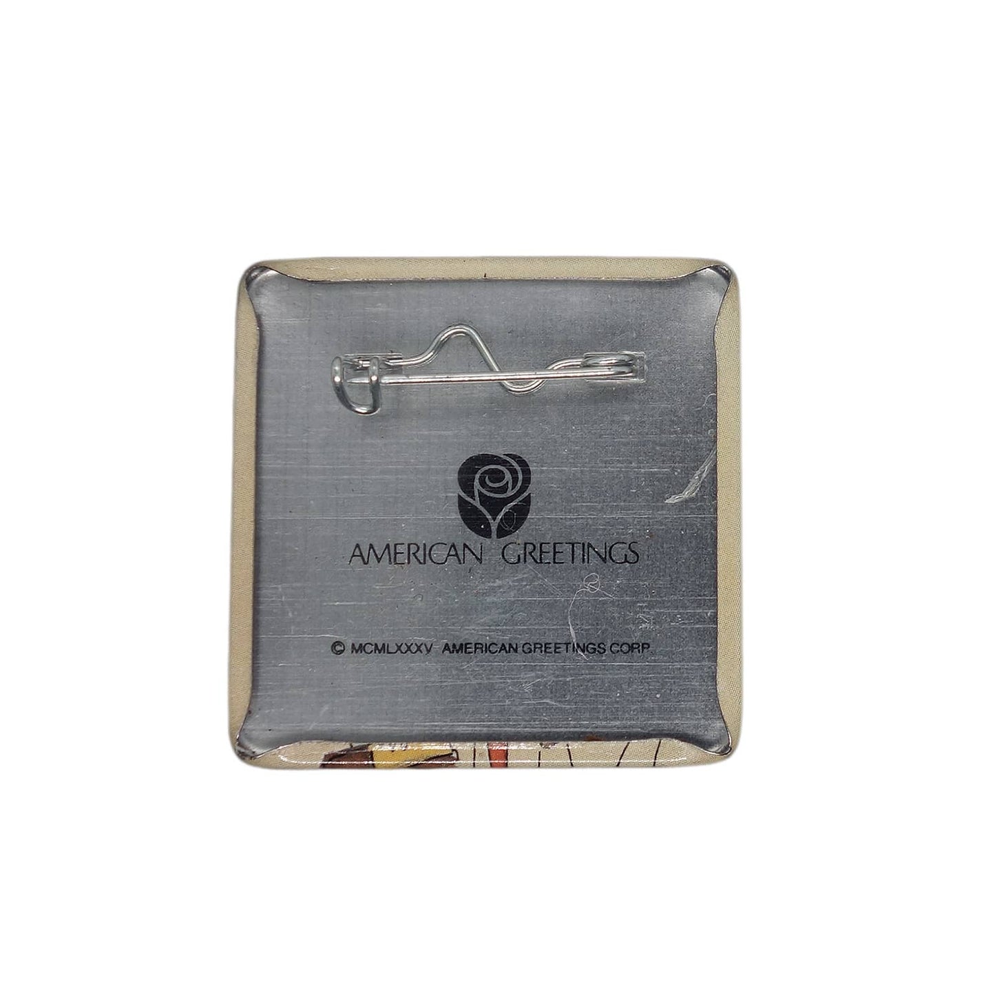 Born to Eat Birthday Cake 缶バッジ American Greetings