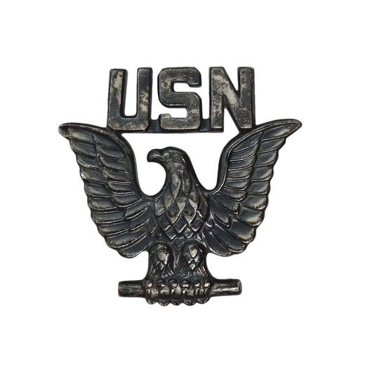 U.S. NAVY スクリューネジ キャップバッジ ミリタリー イーグル ビンテージ