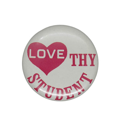 LOVE THY STUDENT 缶バッジ バッチ