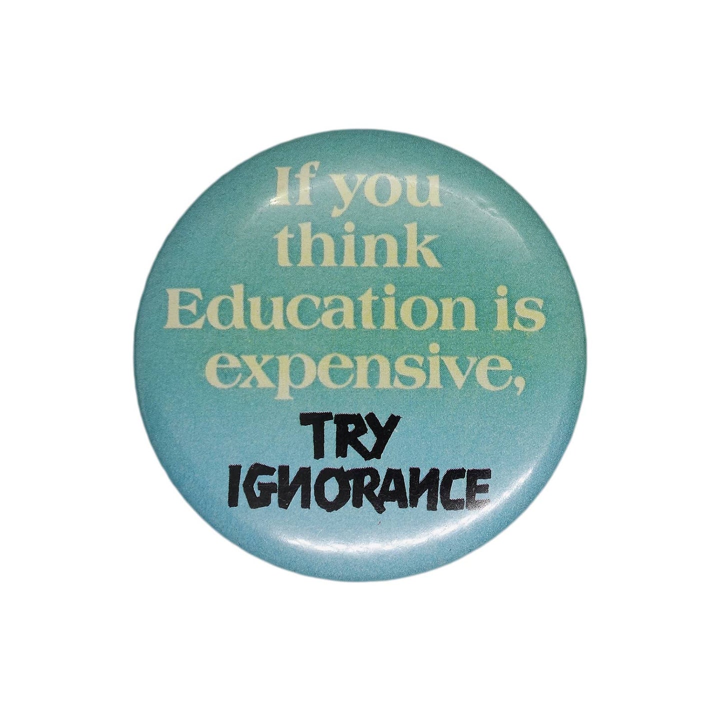 TRY IGNORANCE 缶バッジ バッチ