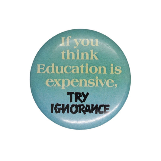 TRY IGNORANCE 缶バッジ バッチ
