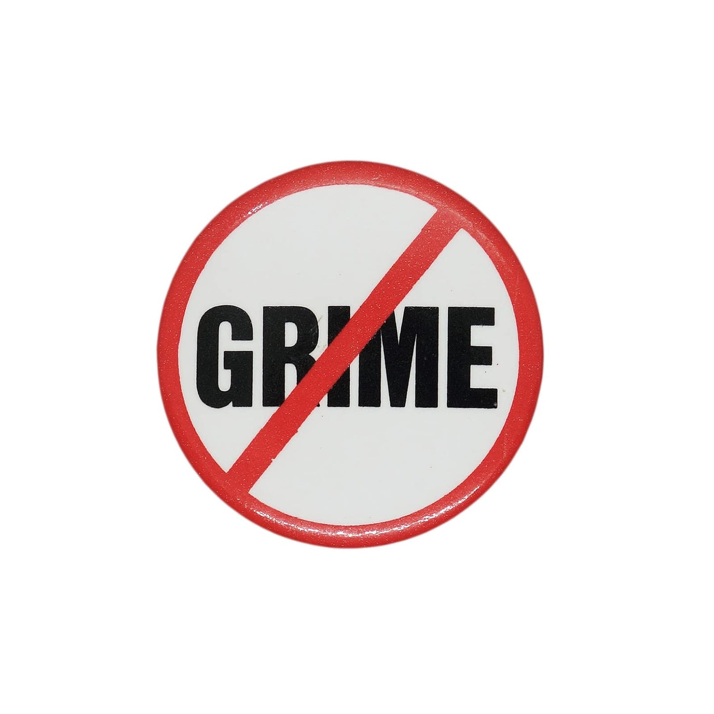 NO GRIME 缶バッジ バッチ