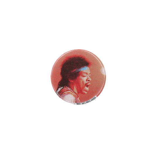 Jimi Hendrix ジミ・ヘンドリックス 缶バッジ バッチ シンガーソングライター 80's