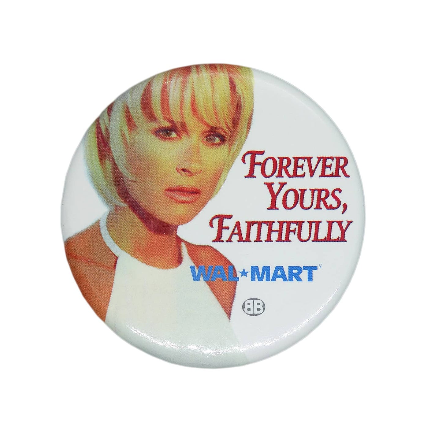 ロリー・モーガン Forever Yours Faithfully 缶バッジ Walmart