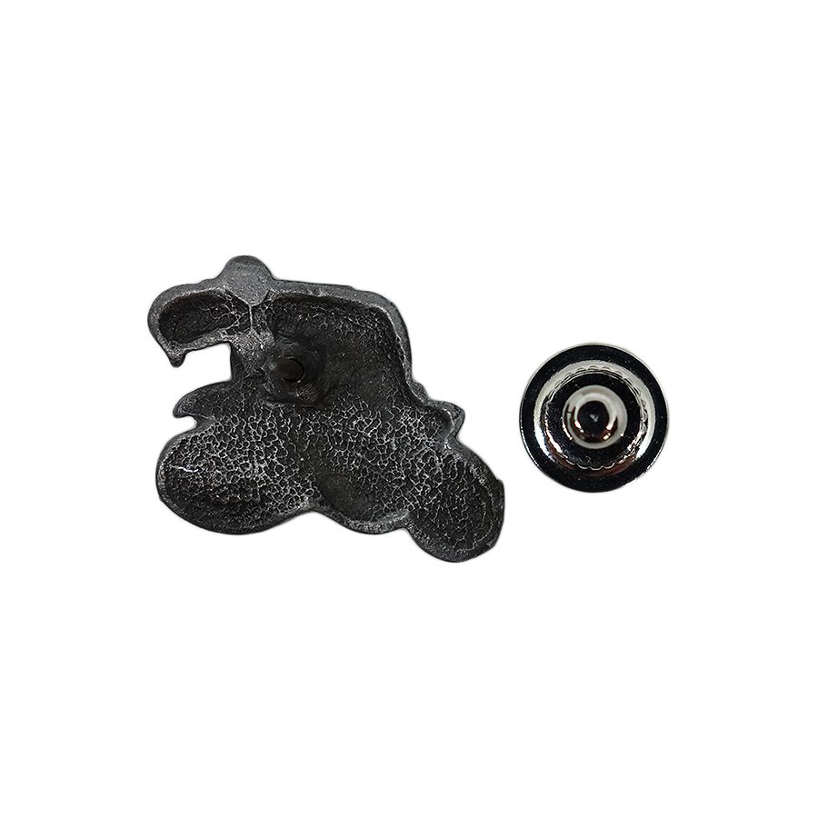 モトクロス ピンズ ピューター 留め具付き