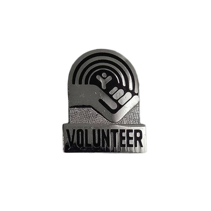 United Way ピンズ VOLUNTEER 留め具付き