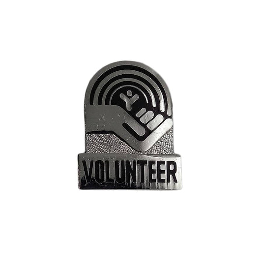 United Way ピンズ VOLUNTEER 留め具付き