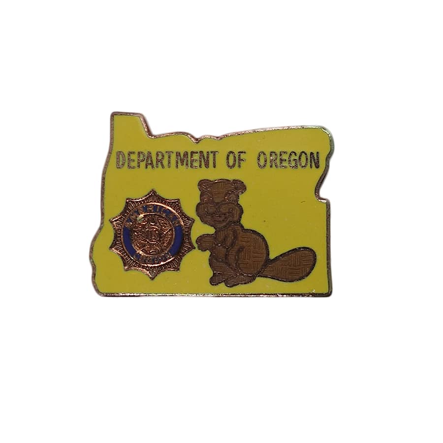 American Legion ピンズ DEPARTMENT OF OREGON 留め具付き