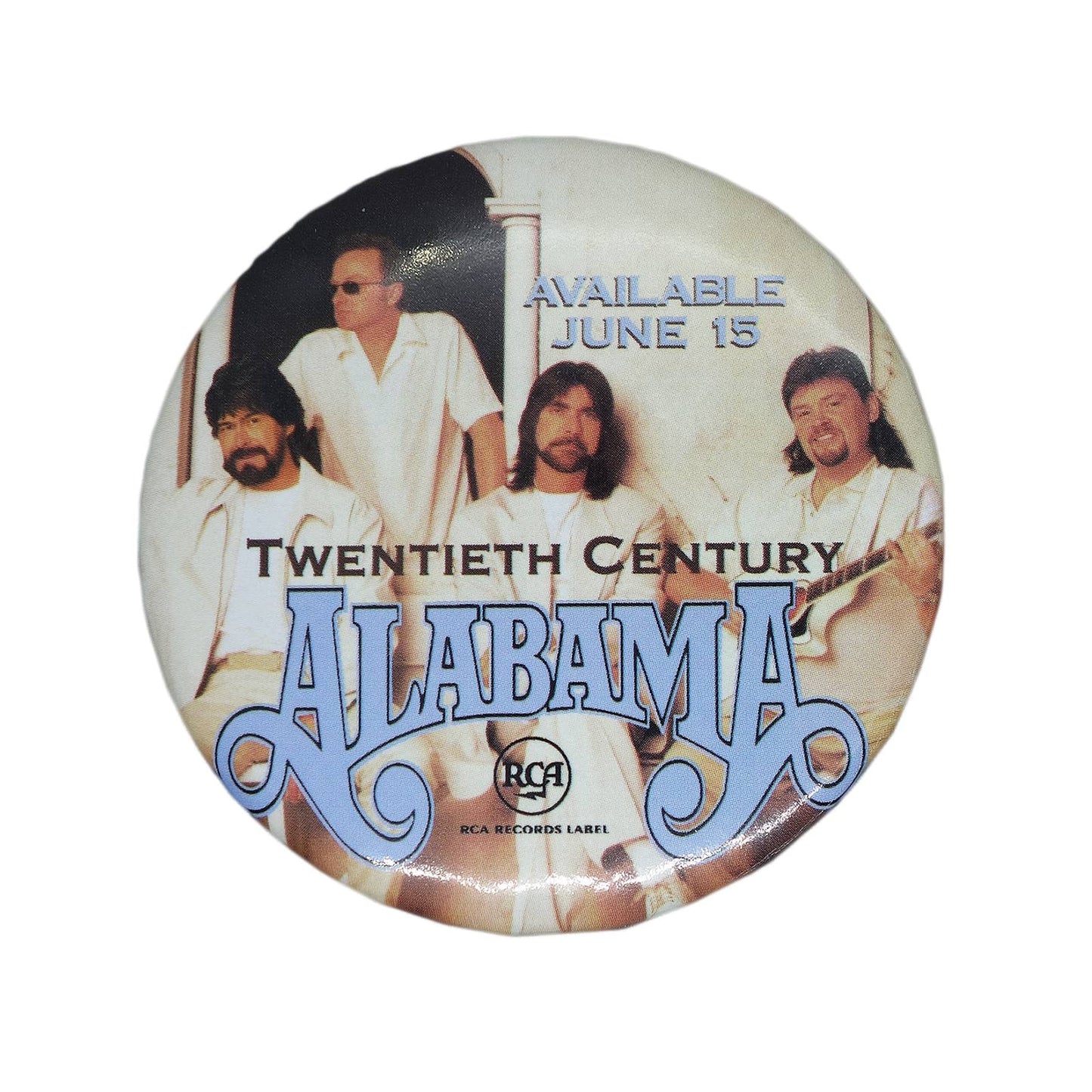 Alabama アラバマ 缶バッジ Twentieth Century CDプロモーション