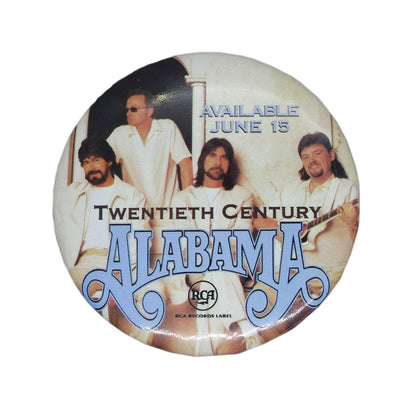 Alabama アラバマ 缶バッジ Twentieth Century CDプロモーション