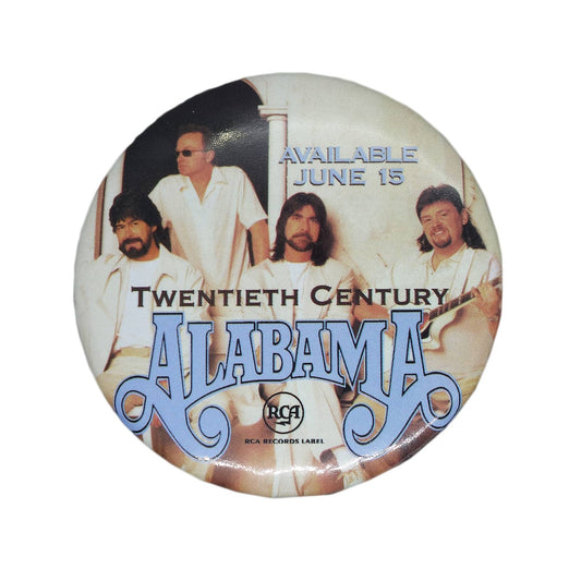 Alabama アラバマ 缶バッジ Twentieth Century CDプロモーション