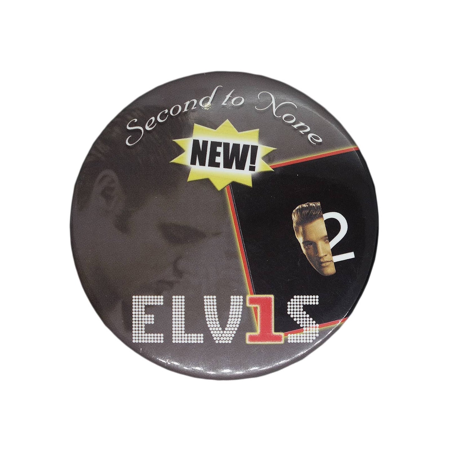 ELVIS エルヴィス プレスリー 2nd to None 缶バッジ アルバムプロモーション