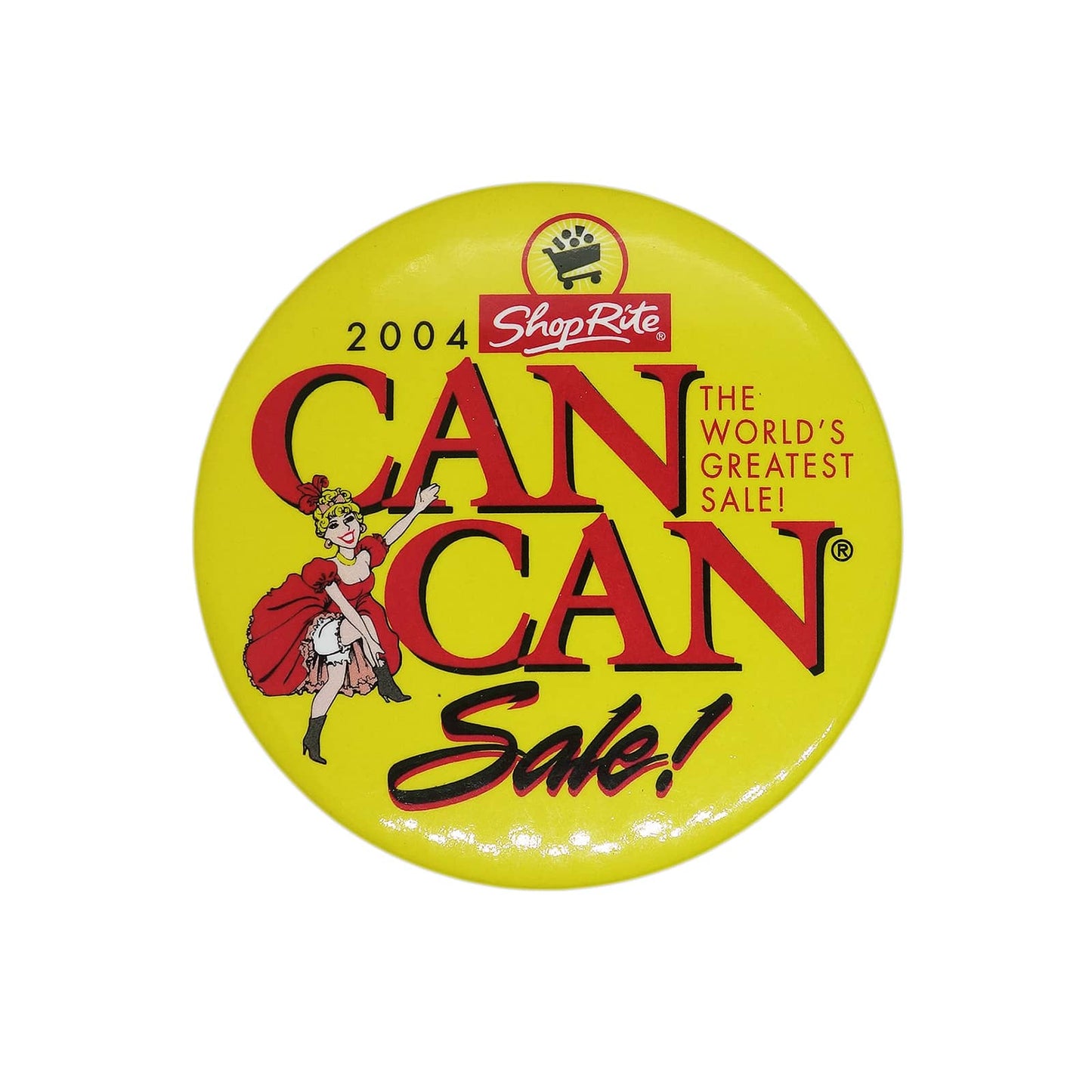 ShopRite スーパーマーケット 缶バッジ バッチ CAN CAN Sale!
