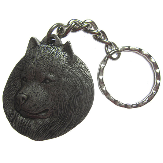キーホルダー 犬 サモエド Rawcliffe ピューター ヴィンテージ